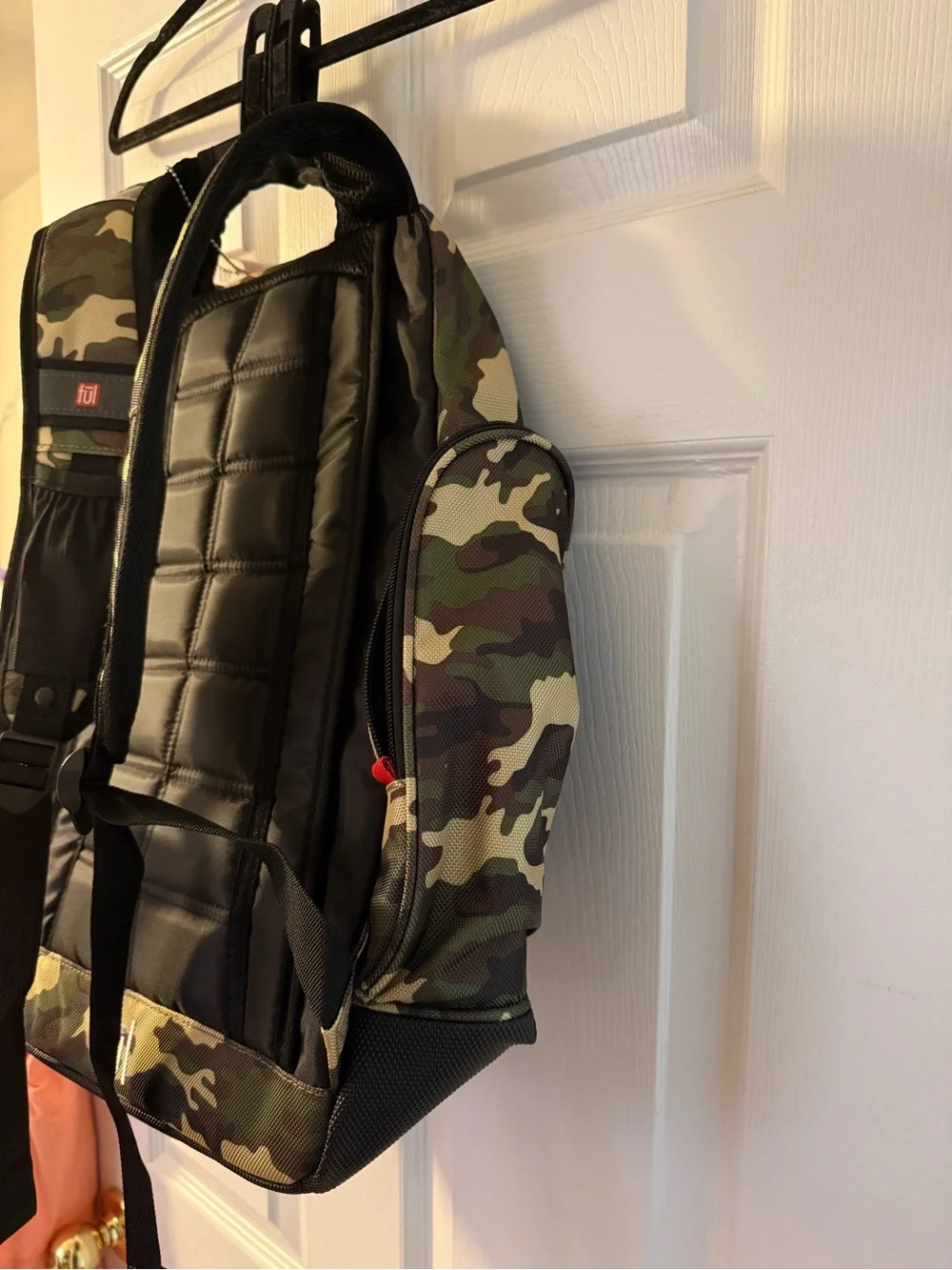 #820 NWT FUL Refugee Woodland Camo Laptop Backpack 15” Tech Travel Bag